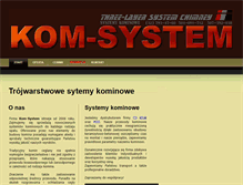 Tablet Screenshot of kom-system.pl